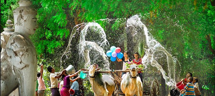 myanmar water festival history